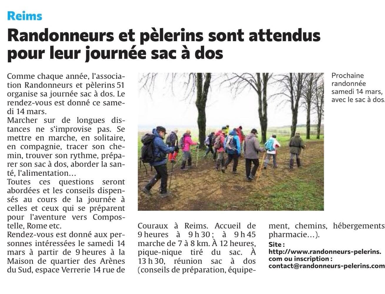 2026 sac à dos L'Union